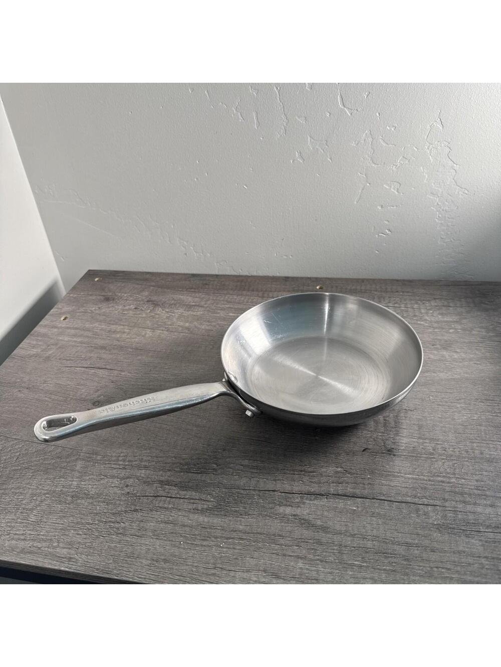 KitchenAid 5 Ply Full Cap Copper Base 8” Frying Pan Skillet Heavy Induction Comp